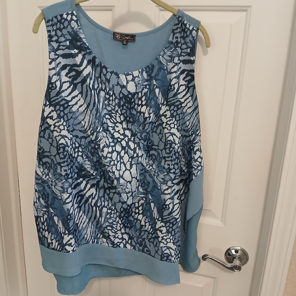 DG2 Printed Asymmetric Easy Tank 1X